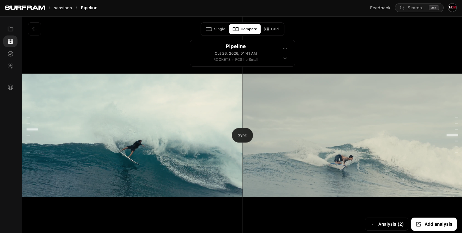 SURFRAM comparison analysis
